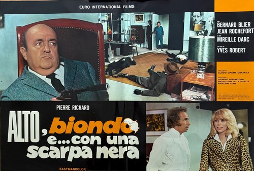 Grand blond avec - le, une