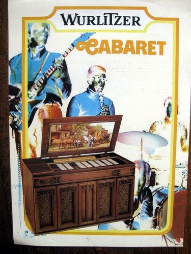 Wurlitzer juke box cabaret - wurlitzer,