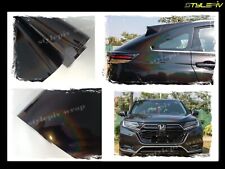 Film vinyle covering noir brillant holographique 152x50cm thermoformable adhesif