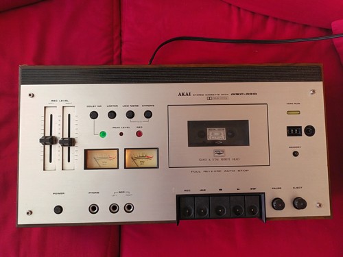Platine cassette vintage akai - cassette,