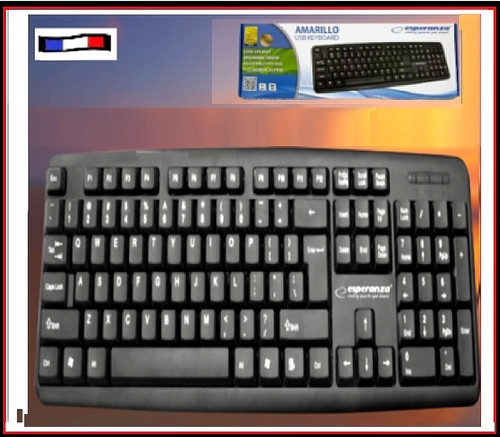 Clavier filaire amarillo - clavier,