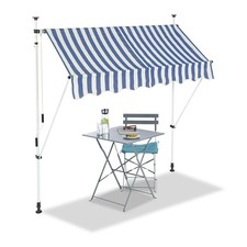 AUVENT RETRACTABLE MANUEL STORE BANNE MARQUISE POUR PATIO & TERRASSE 200x120c...