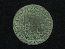 JETON LAITON (vert de gris)