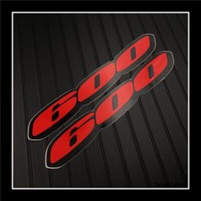 2 Autocollants Carénage pour