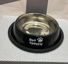 Gamelle inox ronde pour chien