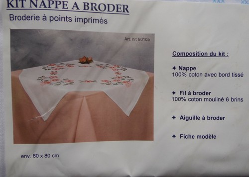 Kit dmc nappe broder - dmc,