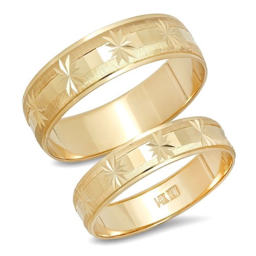 14k jaune assorti - 14k, or
