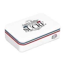 Boite blanche pour le sucre