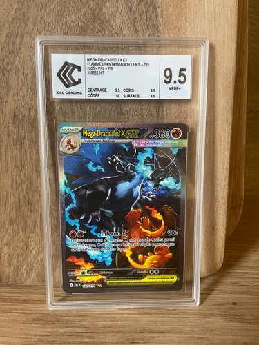 Carte pokémon méga dracaufeu - carte, méga-dracaufeu