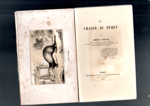 Livre ancien chasse - , la