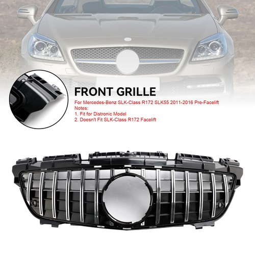 Chrome front radiator grill - chrome,