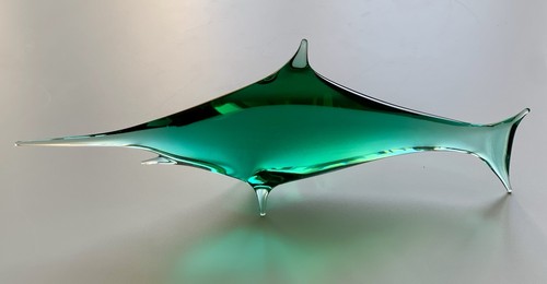 Sculpture espadon murano verre - sculpture,
