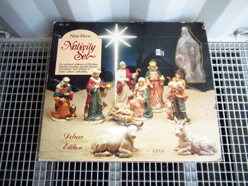 Crèche noel vintage - noel,