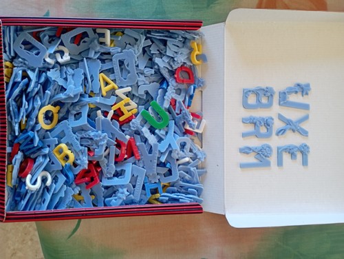Jouet anciens alphabet - jouet,