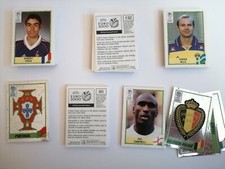 Panini football UEFA Euro 2000 sticker choose select black black back European Championship 00
