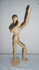 MEN'S ANATOMICAL ARTICLE MANNEQUIN OR ACCESSORY DRAWING WHITE WOOD