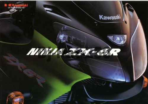Brochure moto kawasaki zx - :,