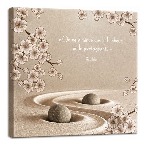 Cadre citation bouddha - cadre,