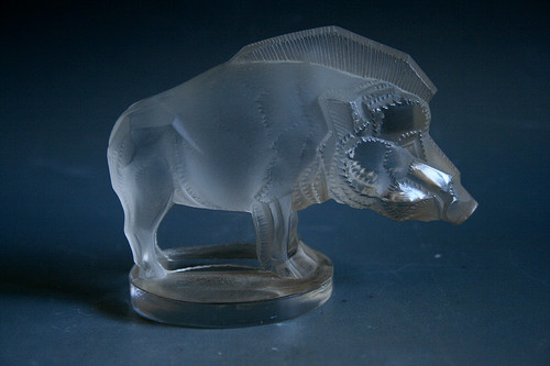 Mascotte voiture verre - voiture, en
