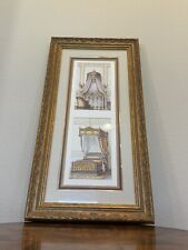 Victor Quetin Le Magasin De Meubles Colored Engravings  From The Book Tentures