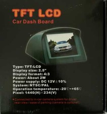 TFT LCD 2.5" Moniteur Cam voitures camions