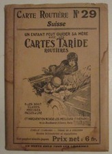 ANCIENNE CARTE ROUTIÈRE