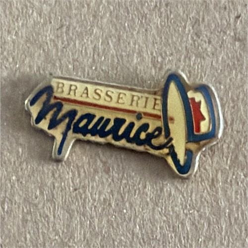 Brasserie maurice pins - pins, émail