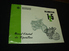 MANUEL DE REPARATION 40 PAGES