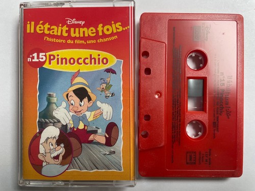 Walt disney pinocchio cassette - disney,