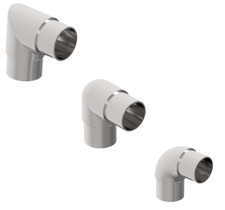 Raccord En Acier Inoxydable À 90 Degrés V2A Connecteur De Tuyau Coude