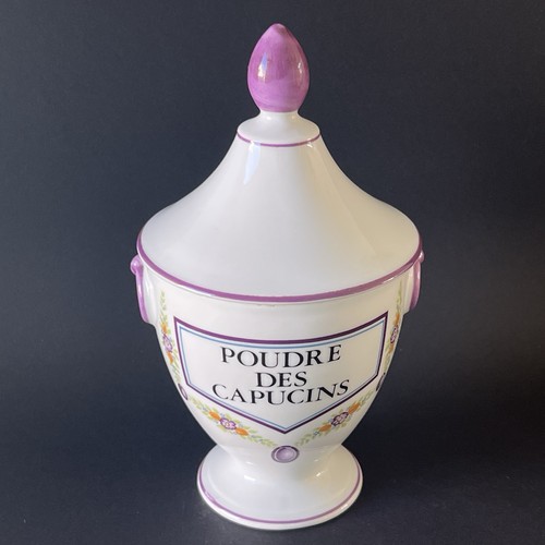 Ancien pot apothicaire - ancien, d'apothicaire