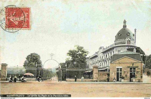 Antique postcard saint - -,
