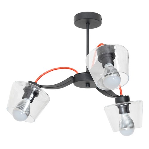 Lustre vintage noir e27 - vintage,