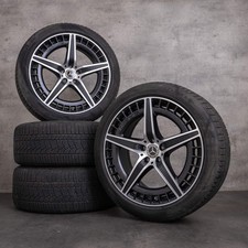 Mercedes EQE 43 53 AMG pneus hiver 21 pouces X294 Jantes A2944011400 noir mat