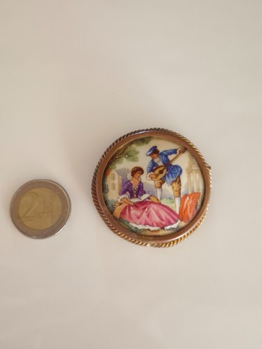 Broche limoges france vintage - broche,