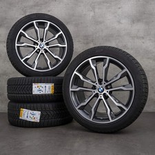 BMW X3 X4 pneus hiver jantes 20 pouces G01 G02 Styling 699 M 8010268 8010269