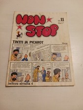 Tintin And Picaros 1976 FINNISH Comic Luky Luke Smurfs Sammy Day Corto Maltese