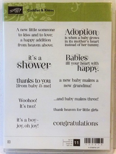 Stampin câlins baisers - up,
