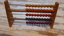 Ancien boulier en bois