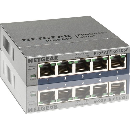 Switch ethernet netgear gs105e - ethernet,