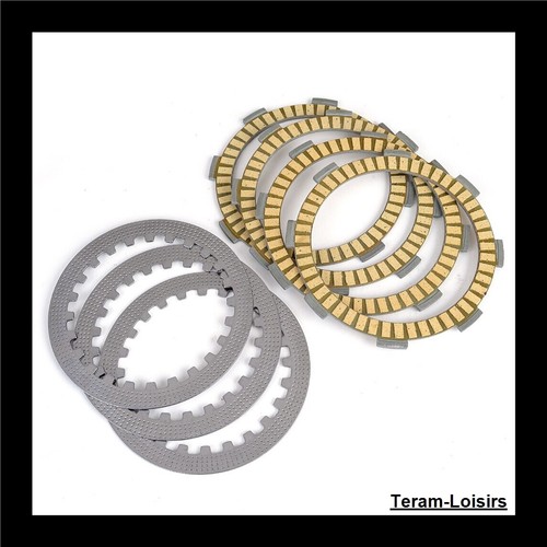 Kit disques garnis lisses - disques, +