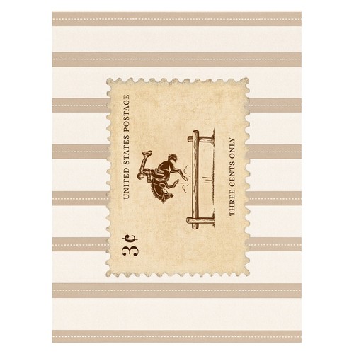 Affiche art timbres - affiche, d'art