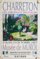 Poster VICTOR CHARRETON 2007 Exhibition Museum of MUROL
