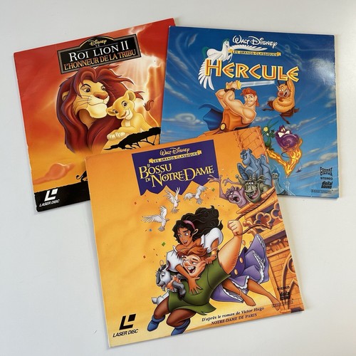 Lot laser disc disney roi - 3,