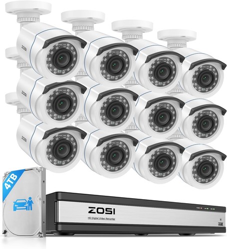 Zosi 1080p 16ch kit caméra - 1080p,
