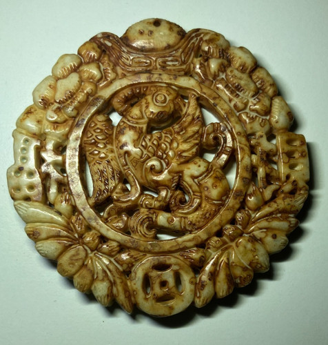 Pendentif ancien chinois - ancien,