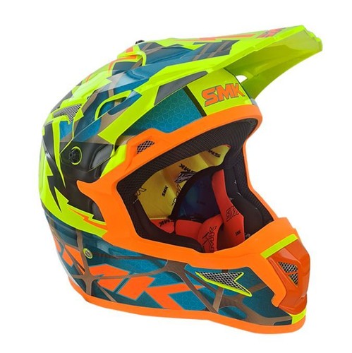 Casque cross smk modèle - -,