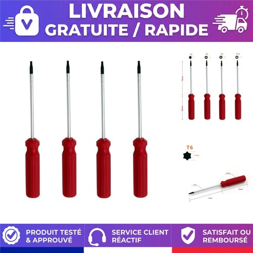 Kit tournevis sécurité torx - sécurité,