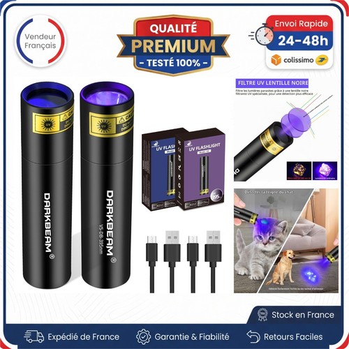 Darkbeam lampe torche 365nm - darkbeam,