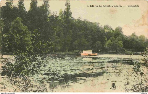 Carte postale bois de - -,